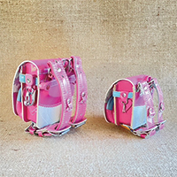 ミニランドセルとミニミニランドセルの絆セット